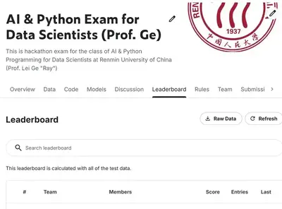 Students working in a hackathon style classroom